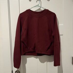 Lululemon Athletica Deep Red Sweatshirt